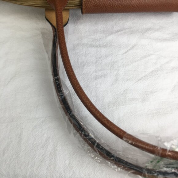 NWT Longchamp Le Pliage Original Large Shoulder Nylon Bag Tote IN Camel - Picture 8 of 10